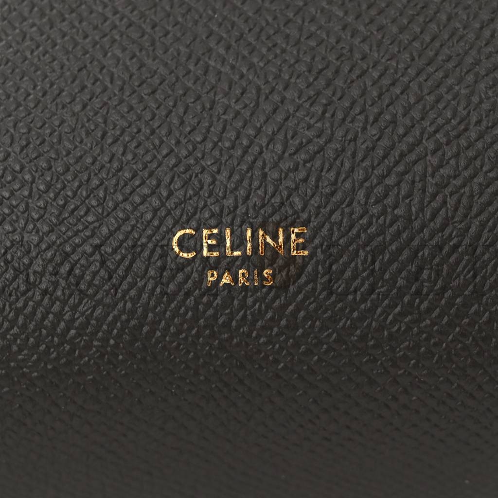 CELINE GRAINED CALFSKIN NANO BELT BAG GREY (20*17*11cm) CELINE GRAINED CALFSKIN NANO BELT BAG GREY (20*17*11cm)