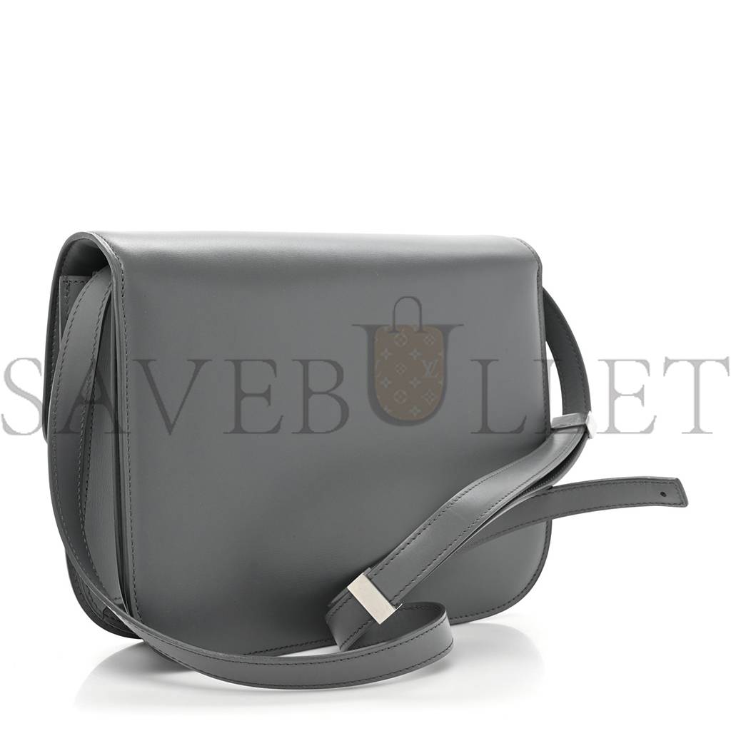 CELINE BOX CALFSKIN MEDIUM CLASSIC BOX FLAP BAG ZINC (23*18*6cm) CELINE BOX CALFSKIN MEDIUM CLASSIC BOX FLAP BAG ZINC (23*18*6cm)