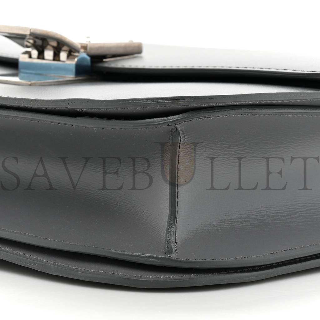 CELINE BOX CALFSKIN MEDIUM CLASSIC BOX FLAP BAG ZINC (23*18*6cm) CELINE BOX CALFSKIN MEDIUM CLASSIC BOX FLAP BAG ZINC (23*18*6cm)