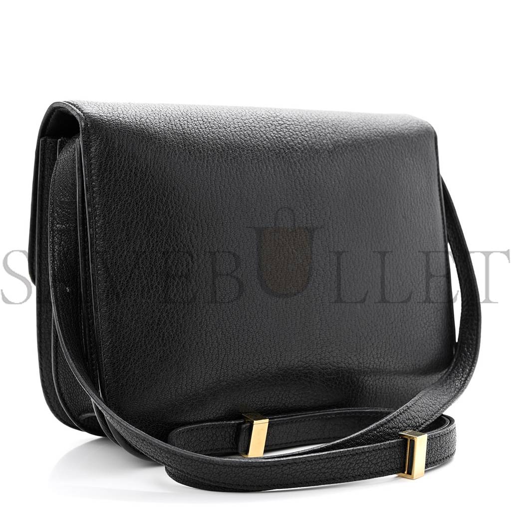 CELINE LIEGE CALFSKIN MEDIUM CLASSIC BOX FLAP BAG BLACK (24*18*7cm) CELINE LIEGE CALFSKIN MEDIUM CLASSIC BOX FLAP BAG BLACK (24*18*7cm)