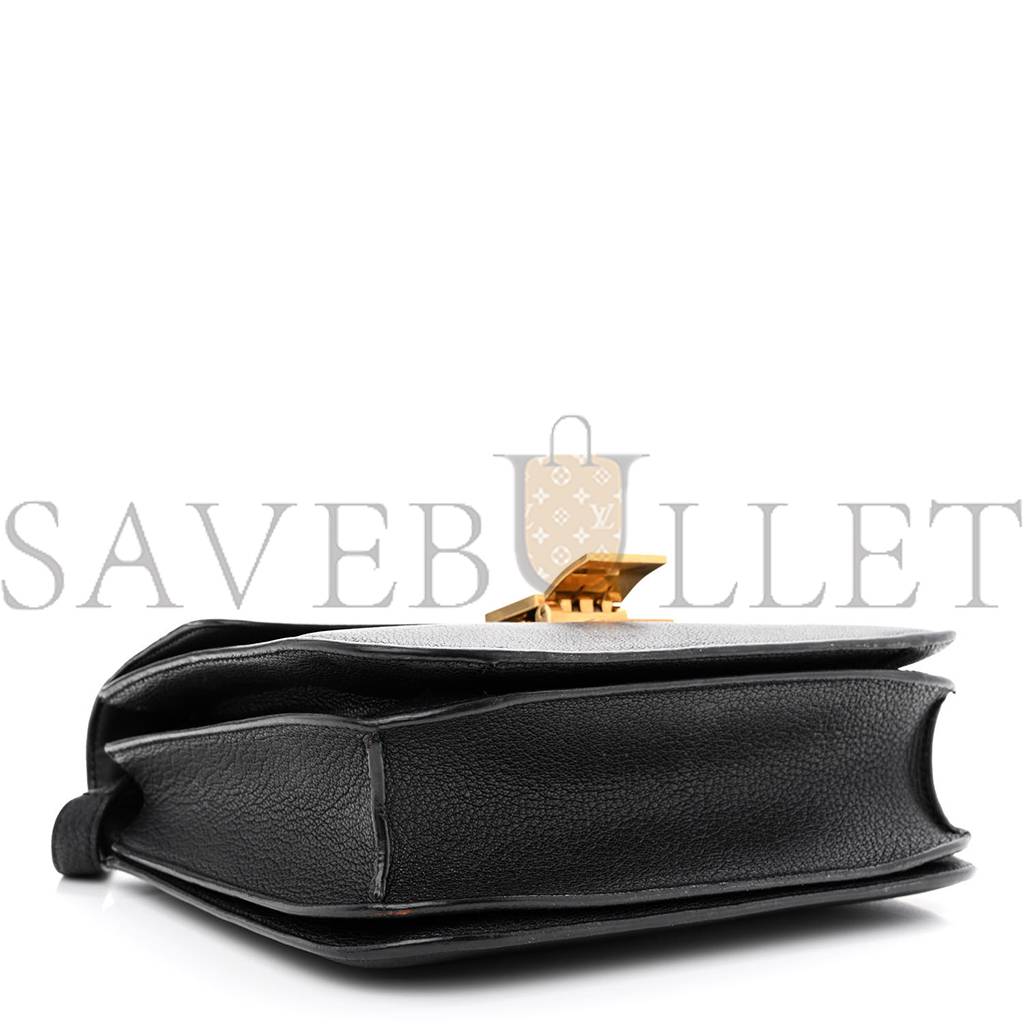 CELINE LIEGE CALFSKIN MEDIUM CLASSIC BOX FLAP BAG BLACK (24*18*7cm) CELINE LIEGE CALFSKIN MEDIUM CLASSIC BOX FLAP BAG BLACK (24*18*7cm)