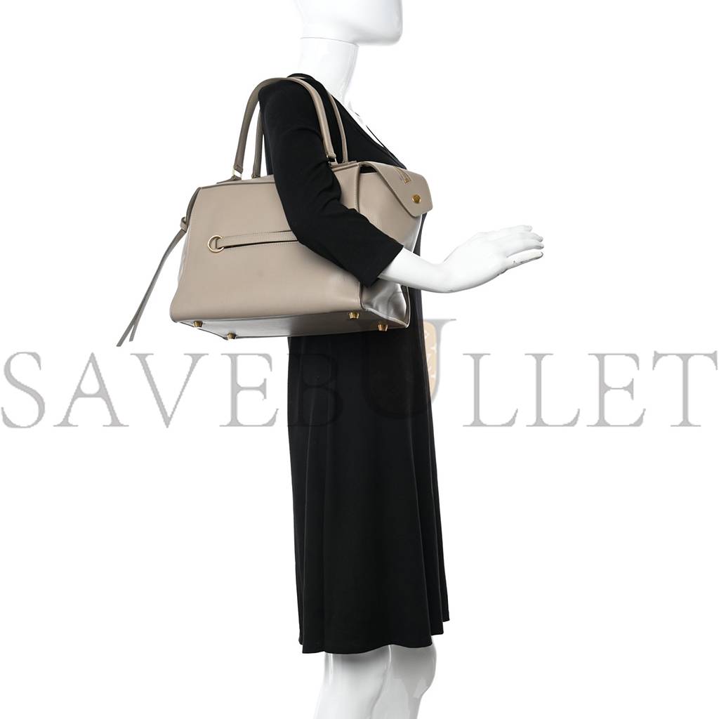 CELINE SMOOTH CALFSKIN SMALL RING BAG LIGHT TAUPE (30*26*17cm) CELINE SMOOTH CALFSKIN SMALL RING BAG LIGHT TAUPE (30*26*17cm)