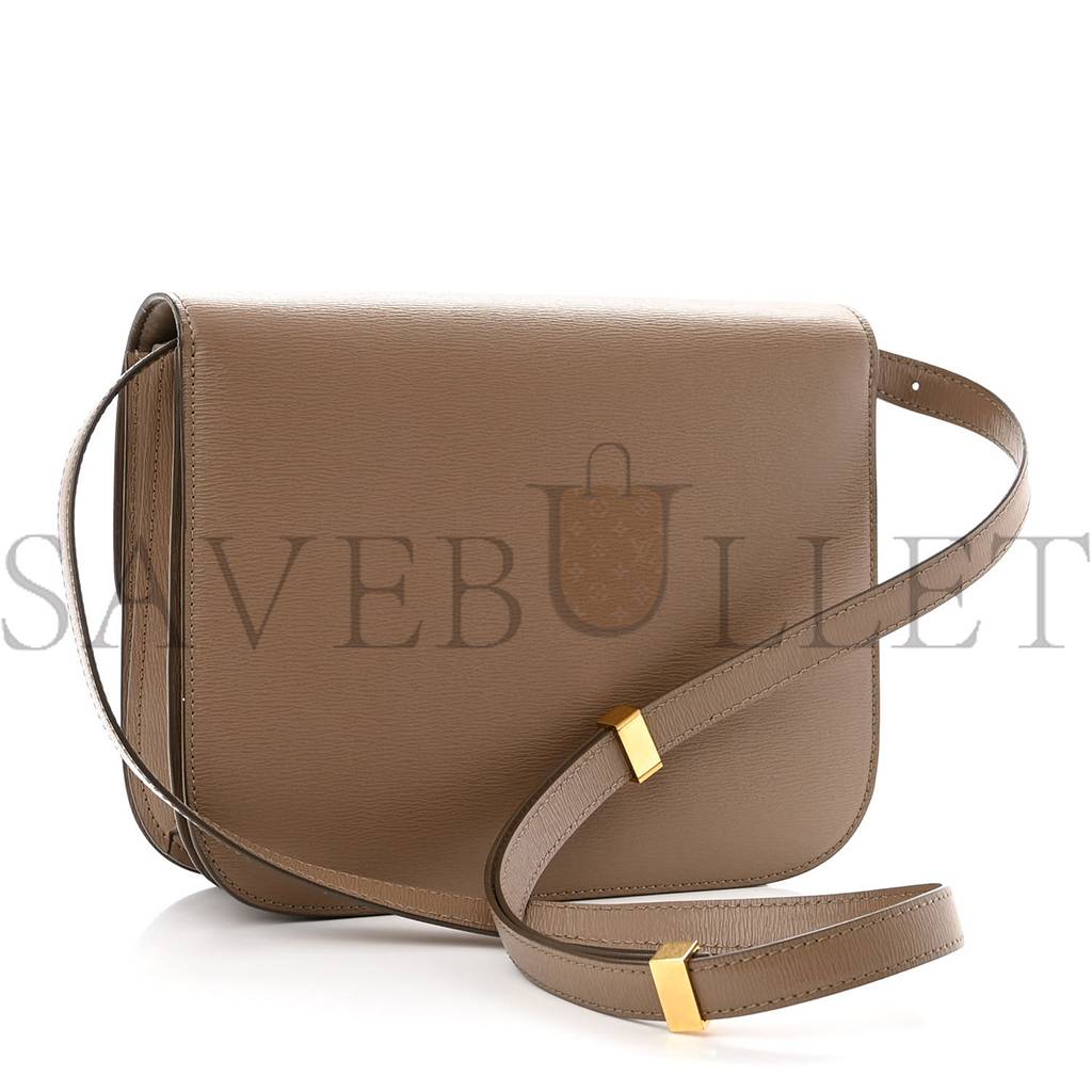 CELINE LIEGE CALFSKIN MEDIUM CLASSIC BOX FLAP BAG TAUPE (23*17*6cm) CELINE LIEGE CALFSKIN MEDIUM CLASSIC BOX FLAP BAG TAUPE (23*17*6cm)