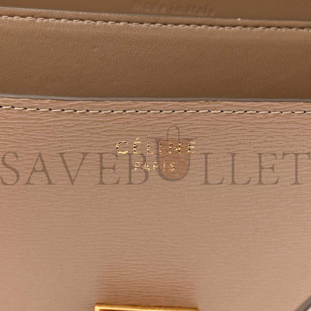 CELINE LIEGE CALFSKIN MEDIUM CLASSIC BOX FLAP BAG TAUPE (23*17*6cm) CELINE LIEGE CALFSKIN MEDIUM CLASSIC BOX FLAP BAG TAUPE (23*17*6cm)