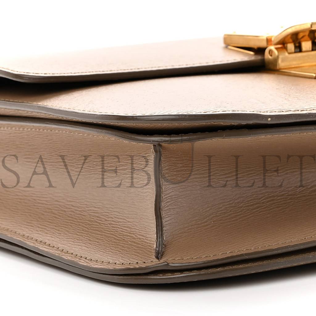CELINE LIEGE CALFSKIN MEDIUM CLASSIC BOX FLAP BAG TAUPE (23*17*6cm) CELINE LIEGE CALFSKIN MEDIUM CLASSIC BOX FLAP BAG TAUPE (23*17*6cm)
