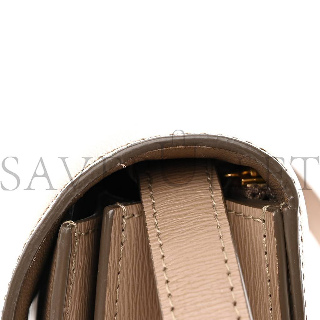 CELINE LIEGE CALFSKIN MEDIUM CLASSIC BOX FLAP BAG TAUPE (23*17*6cm) CELINE LIEGE CALFSKIN MEDIUM CLASSIC BOX FLAP BAG TAUPE (23*17*6cm)