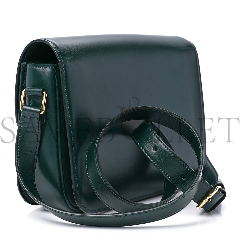 CELINE SHINY CALFSKIN MEDIUM TRIOMPHE AMAZONE (22*16*7cm) CELINE SHINY CALFSKIN MEDIUM TRIOMPHE AMAZONE (22*16*7cm)