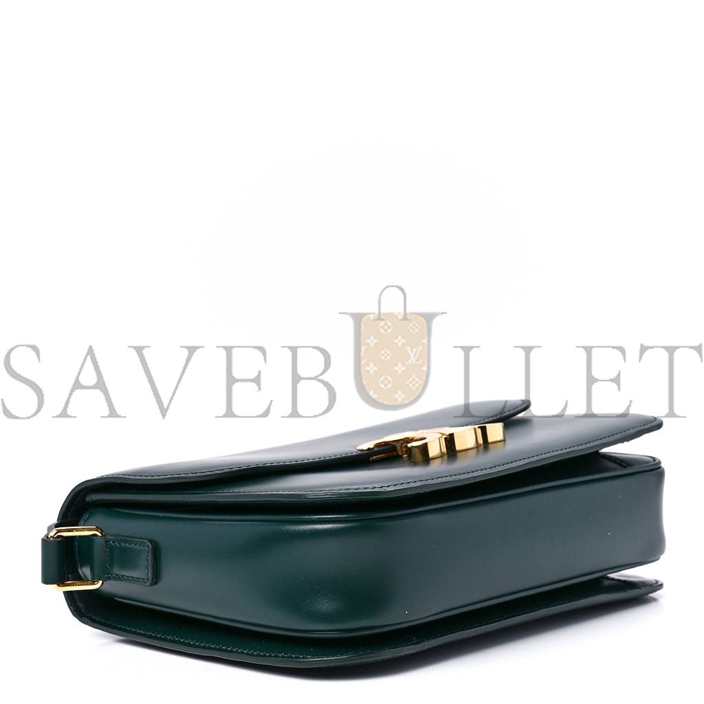 CELINE SHINY CALFSKIN MEDIUM TRIOMPHE AMAZONE (22*16*7cm) CELINE SHINY CALFSKIN MEDIUM TRIOMPHE AMAZONE (22*16*7cm)
