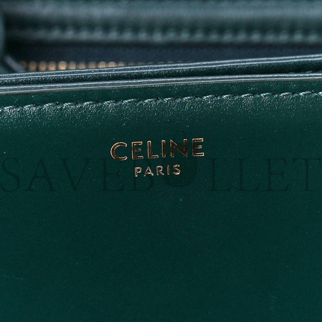 CELINE SHINY CALFSKIN MEDIUM TRIOMPHE AMAZONE (22*16*7cm) CELINE SHINY CALFSKIN MEDIUM TRIOMPHE AMAZONE (22*16*7cm)