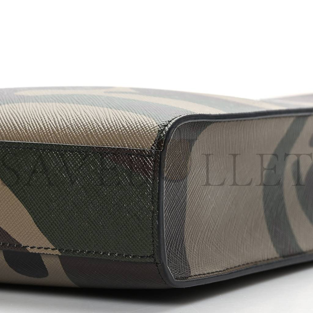 CELINE CANVAS CALFSKIN MINI VERTICAL CABAS KHAKI (20*17*6cm) CELINE CANVAS CALFSKIN MINI VERTICAL CABAS KHAKI (20*17*6cm)