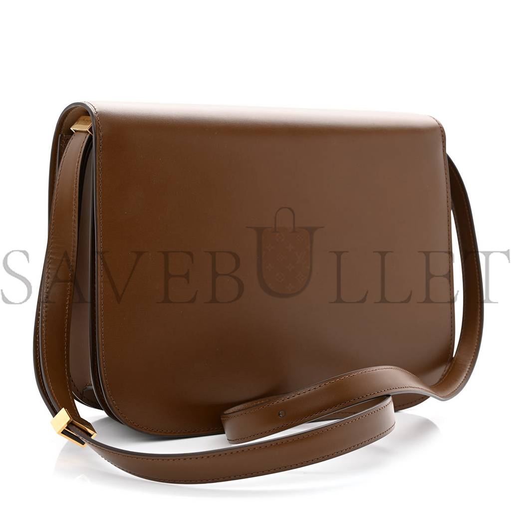 CELINE BOX CALFSKIN MEDIUM CLASSIC BOX FLAP BAG CAMEL (23*20*6cm) CELINE BOX CALFSKIN MEDIUM CLASSIC BOX FLAP BAG CAMEL (23*20*6cm)