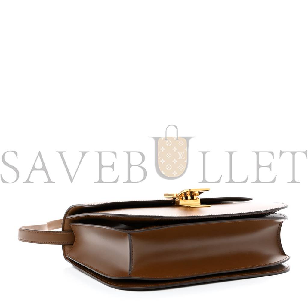 CELINE BOX CALFSKIN MEDIUM CLASSIC BOX FLAP BAG CAMEL (23*20*6cm) CELINE BOX CALFSKIN MEDIUM CLASSIC BOX FLAP BAG CAMEL (23*20*6cm)