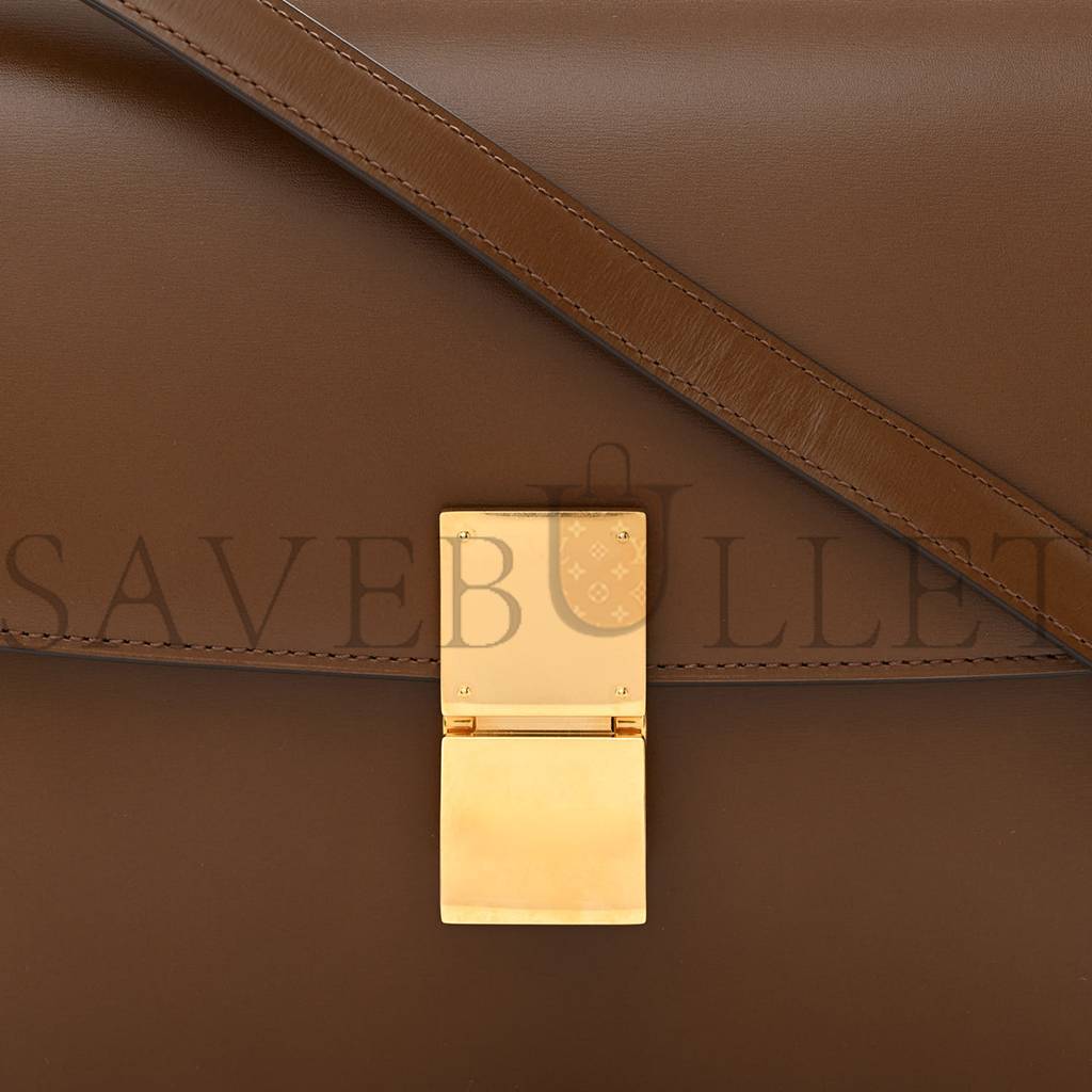 CELINE BOX CALFSKIN MEDIUM CLASSIC BOX FLAP BAG CAMEL (23*20*6cm) CELINE BOX CALFSKIN MEDIUM CLASSIC BOX FLAP BAG CAMEL (23*20*6cm)