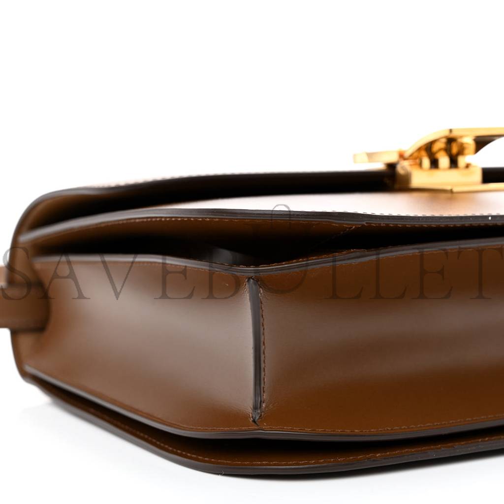 CELINE BOX CALFSKIN MEDIUM CLASSIC BOX FLAP BAG CAMEL (23*20*6cm) CELINE BOX CALFSKIN MEDIUM CLASSIC BOX FLAP BAG CAMEL (23*20*6cm)