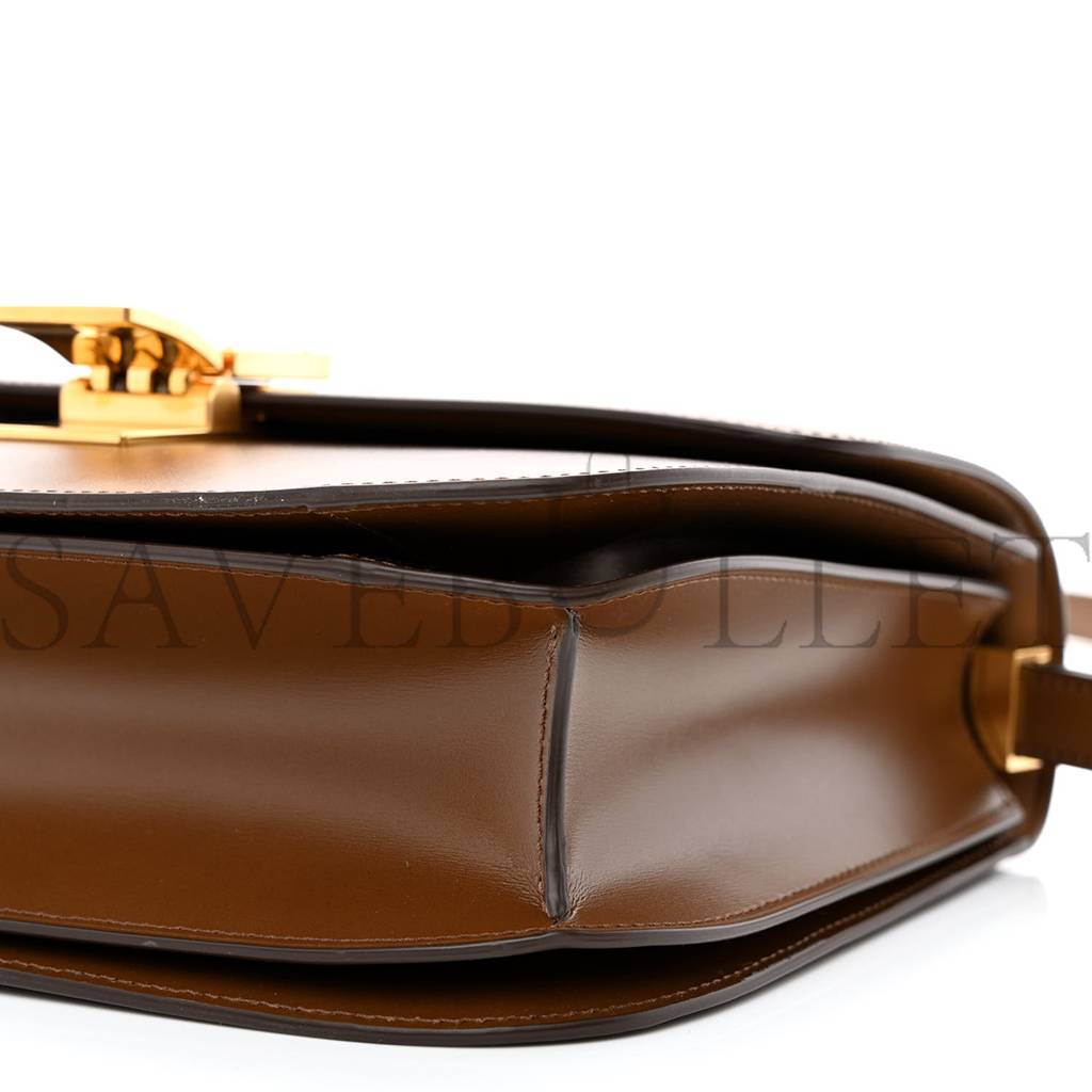 CELINE BOX CALFSKIN MEDIUM CLASSIC BOX FLAP BAG CAMEL (23*20*6cm) CELINE BOX CALFSKIN MEDIUM CLASSIC BOX FLAP BAG CAMEL (23*20*6cm)