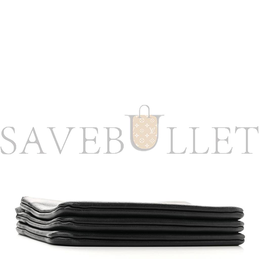 CELINE LAMBSKIN SMALL TRIO CROSSBODY BAG BLACK (22*14*4cm) CELINE LAMBSKIN SMALL TRIO CROSSBODY BAG BLACK (22*14*4cm)