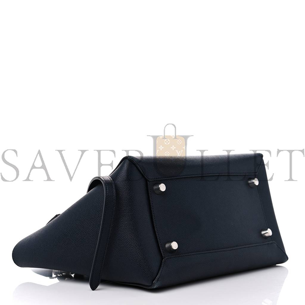 CELINE GRAINED CALFSKIN MINI BELT BAG NAVY (39*28*23cm) CELINE GRAINED CALFSKIN MINI BELT BAG NAVY (39*28*23cm)