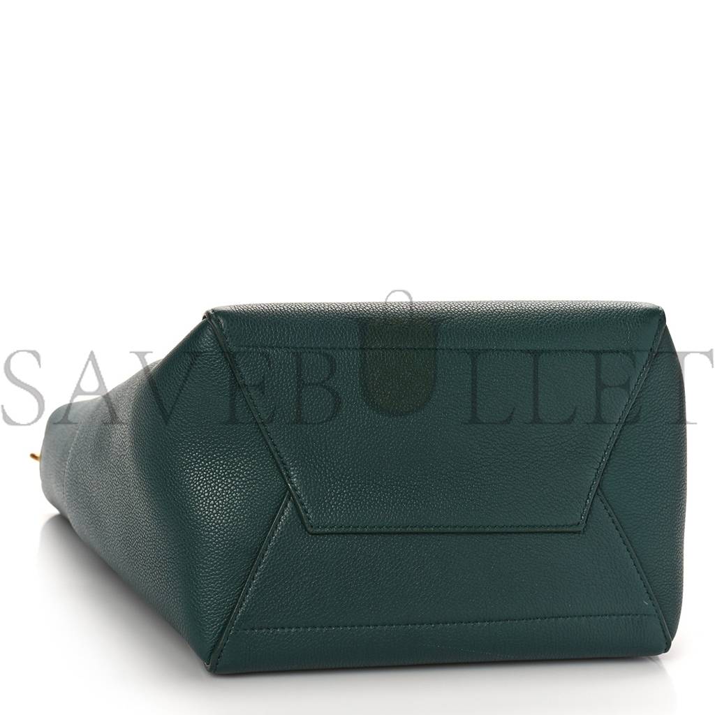 CELINE SOFT GRAINED CALFSKIN SANGLE BUCKET BAG AMAZONE (33*23*17cm) CELINE SOFT GRAINED CALFSKIN SANGLE BUCKET BAG AMAZONE (33*23*17cm)