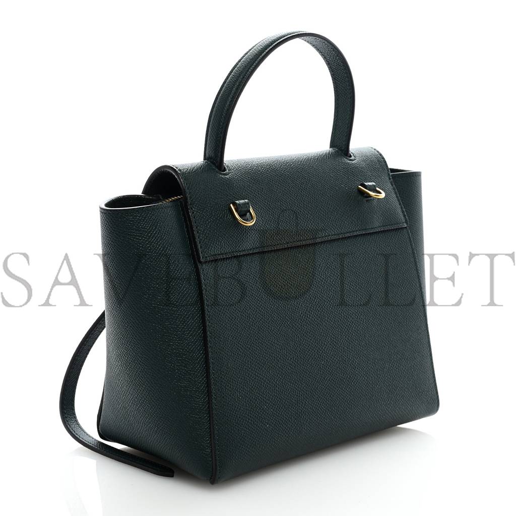 CELINE GRAINED CALFSKIN NANO BELT BAG AMAZONE (20*19*11cm) CELINE GRAINED CALFSKIN NANO BELT BAG AMAZONE (20*19*11cm)
