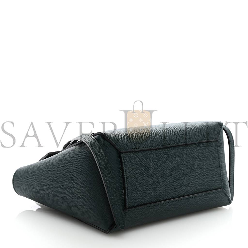 CELINE GRAINED CALFSKIN NANO BELT BAG AMAZONE (20*19*11cm) CELINE GRAINED CALFSKIN NANO BELT BAG AMAZONE (20*19*11cm)