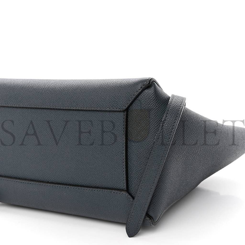 CELINE BABY GRAINED CALFSKIN MICRO BELT BAG NAVY BLUE (23*21*13cm) CELINE BABY GRAINED CALFSKIN MICRO BELT BAG NAVY BLUE (23*21*13cm)