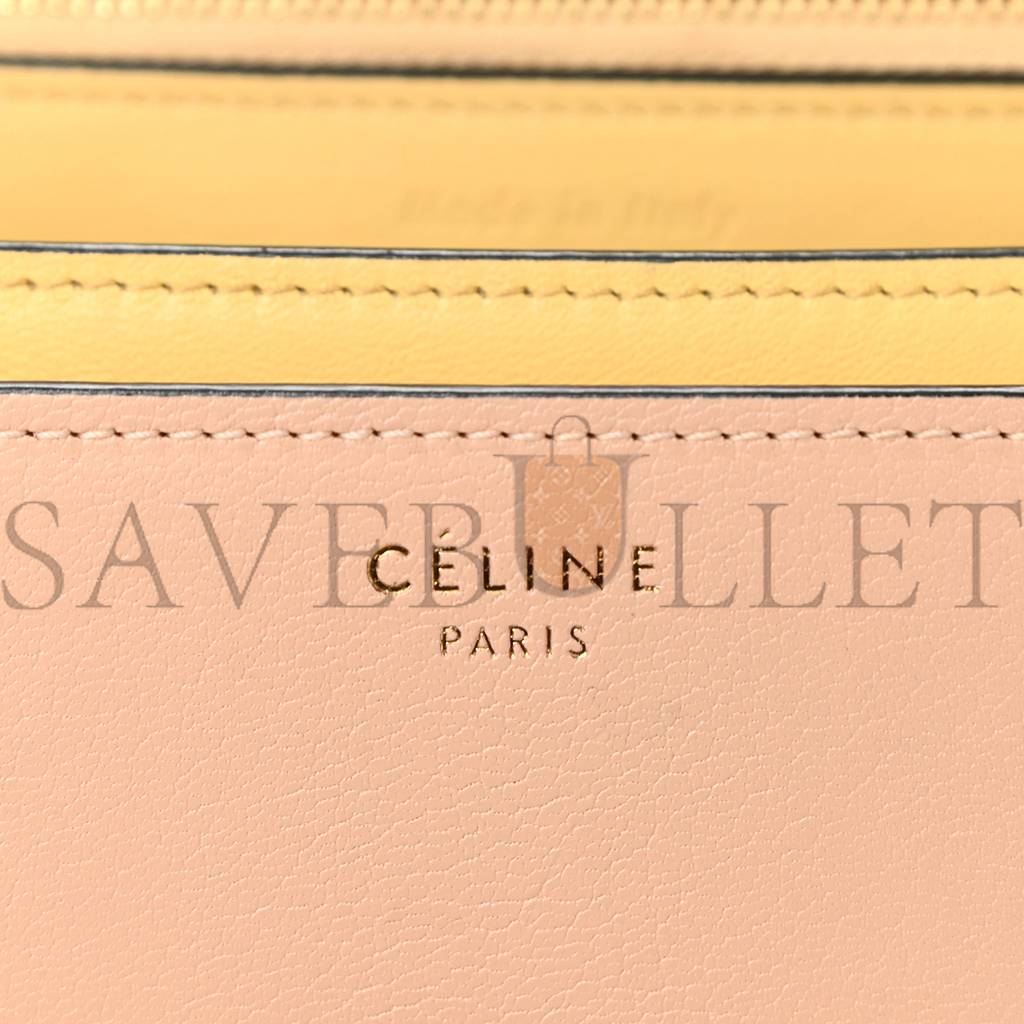 Goatskin CELINE GOATSKIN MEDIUM CLASSIC BOX FLAP BAG DUNE (23*18*6cm) Box Flap Bag Dune Goatskin CELINE GOATSKIN MEDIUM CLASSIC BOX FLAP BAG DUNE (23*18*6cm) Box Flap Bag Dune