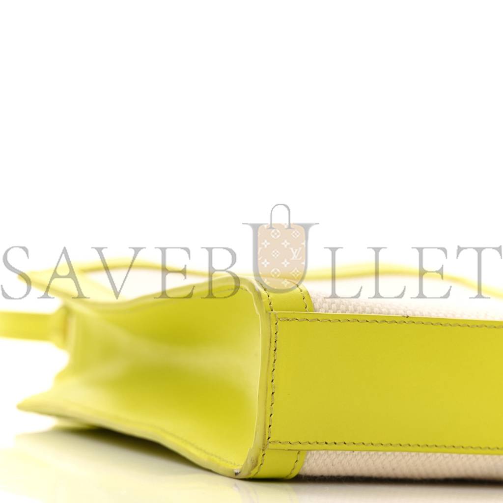 CELINE CANVAS CALFSKIN MINI VERTICAL CABAS (20*17*4cm) CELINE CANVAS CALFSKIN MINI VERTICAL CABAS (20*17*4cm)