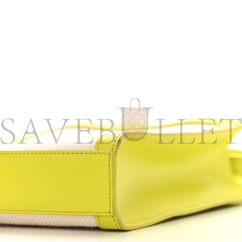 CELINE CANVAS CALFSKIN MINI VERTICAL CABAS (20*17*4cm) CELINE CANVAS CALFSKIN MINI VERTICAL CABAS (20*17*4cm)