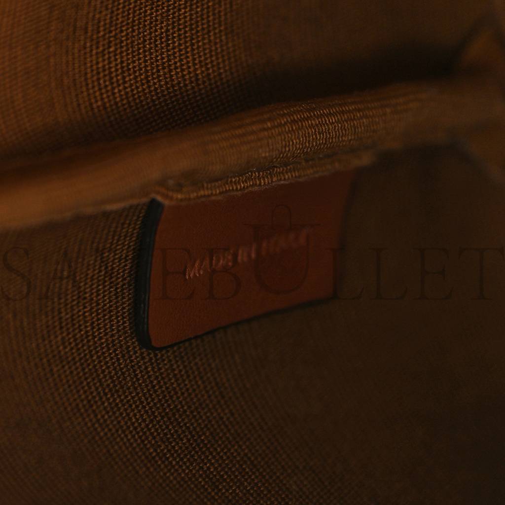 CELINE TRIOMPHE CANVAS CALFSKIN SMALL BUCKET BAG TAN (22*18*13cm) CELINE TRIOMPHE CANVAS CALFSKIN SMALL BUCKET BAG TAN (22*18*13cm)