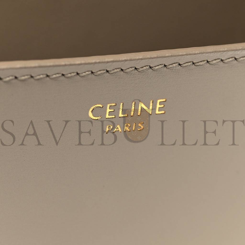 CELINE BOX CALFSKIN MEDIUM CLASSIC BOX FLAP BAG POWDER (23*18*6cm) CELINE BOX CALFSKIN MEDIUM CLASSIC BOX FLAP BAG POWDER (23*18*6cm)