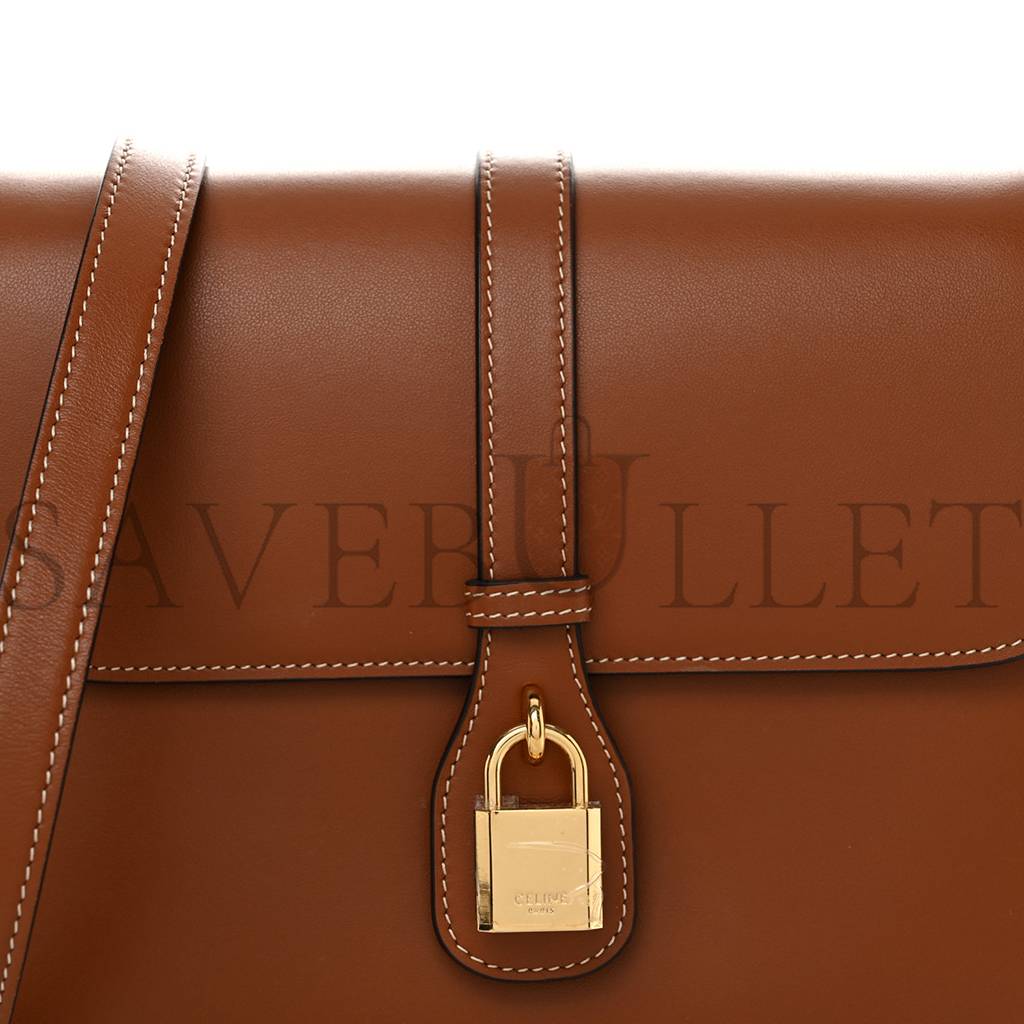 CELINE SMOOTH CALFSKIN MEDIUM TABOU TAN (23*18*4cm) CELINE SMOOTH CALFSKIN MEDIUM TABOU TAN (23*18*4cm)