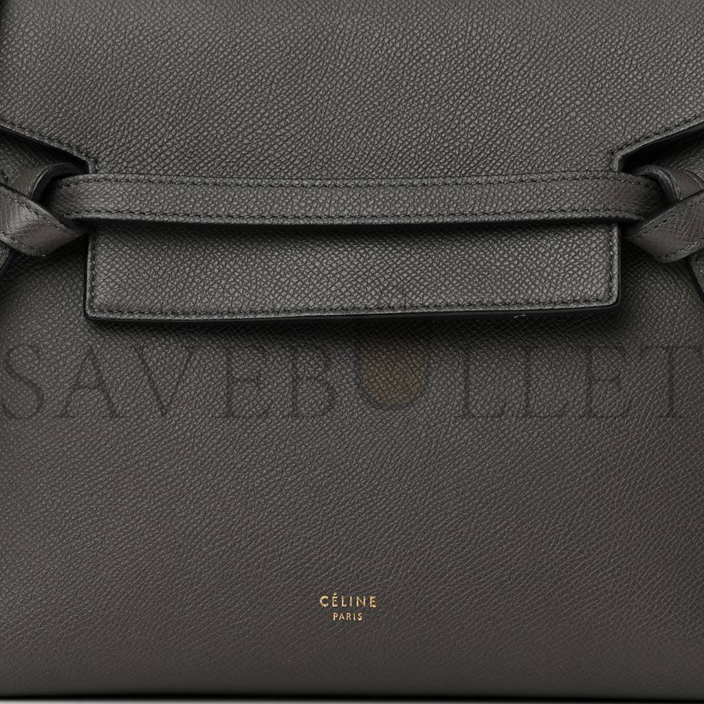CELINE BABY GRAINED CALFSKIN MICRO BELT BAG GREY (23*21*13cm) CELINE BABY GRAINED CALFSKIN MICRO BELT BAG GREY (23*21*13cm)