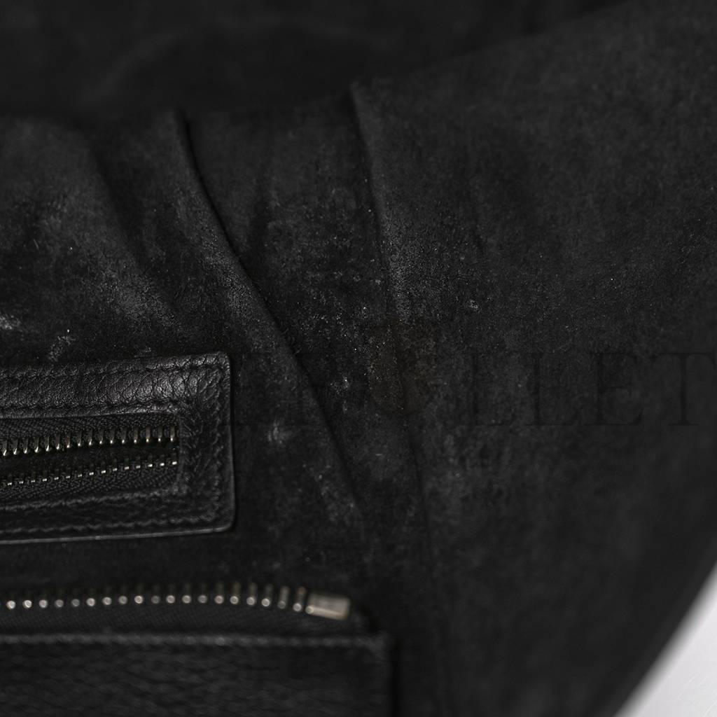 CELINE DRUMMED CALFSKIN MINI LUGGAGE BLACK (32*30*18cm) CELINE DRUMMED CALFSKIN MINI LUGGAGE BLACK (32*30*18cm)