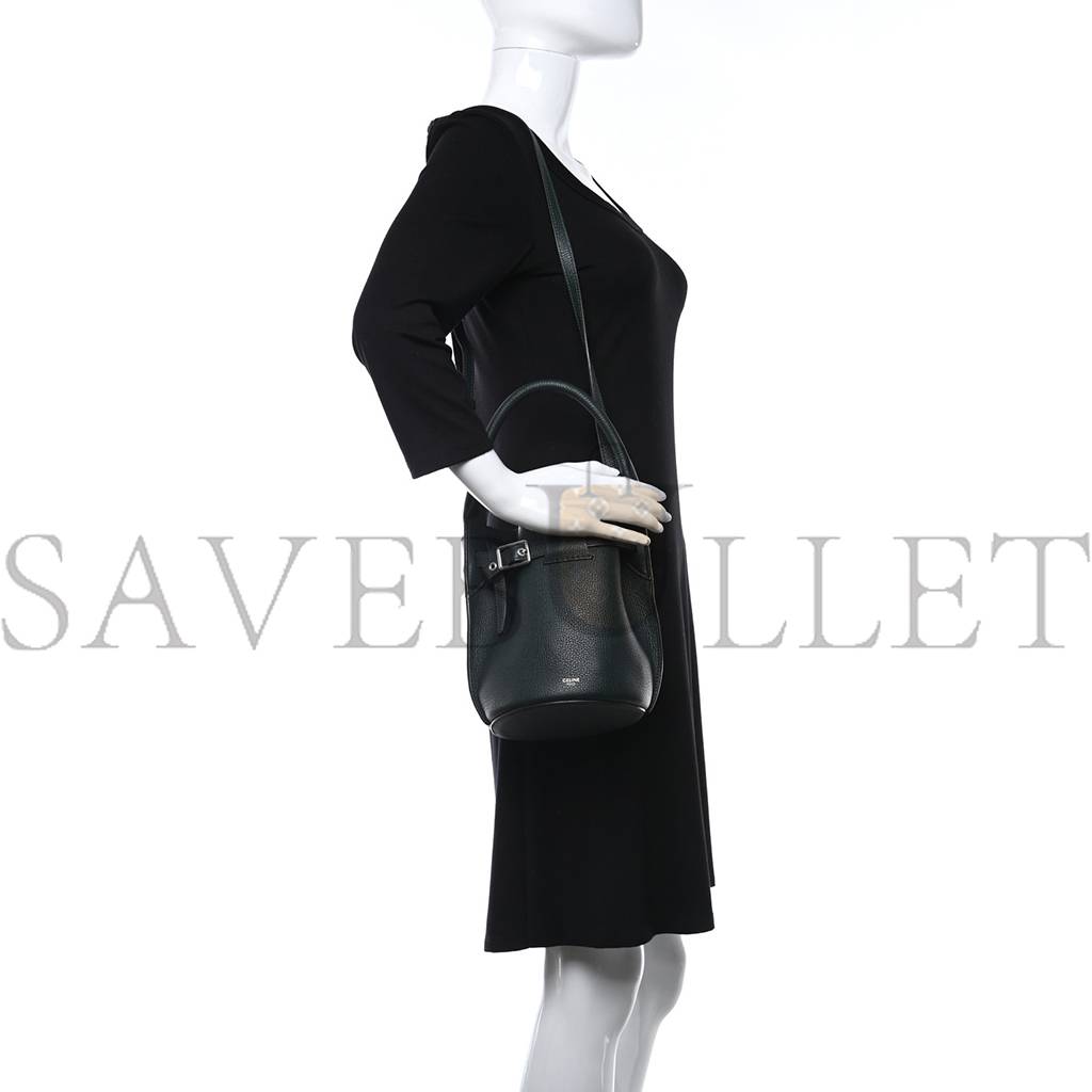 CELINE SUPPLE GRAINED CALFSKIN NANO BIG BAG BUCKET AMAZONE (21*15*15cm) CELINE SUPPLE GRAINED CALFSKIN NANO BIG BAG BUCKET AMAZONE (21*15*15cm)