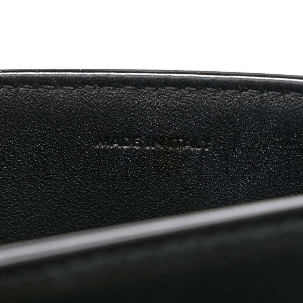 CELINE SHINY CALFSKIN TEEN TRIOMPHE BLACK (18*13*7cm) CELINE SHINY CALFSKIN TEEN TRIOMPHE BLACK (18*13*7cm)