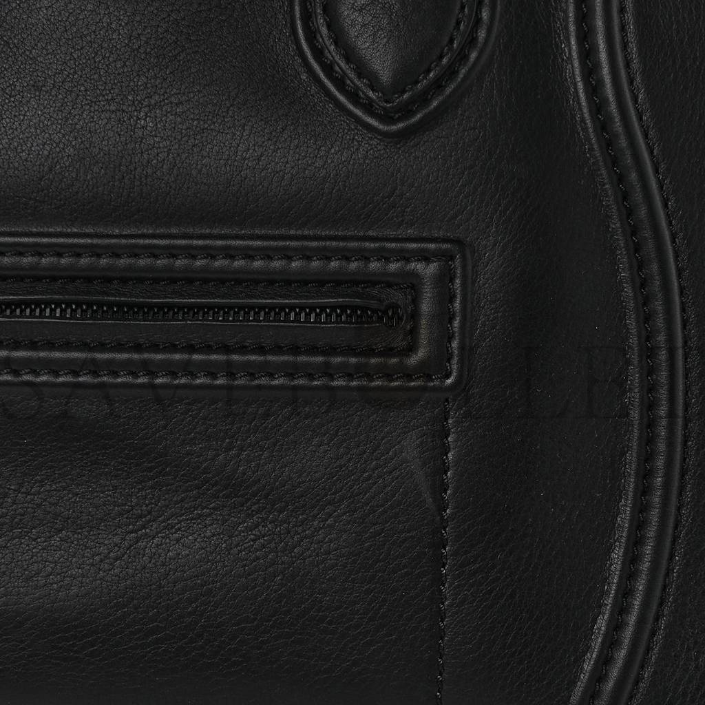 CELINE SMOOTH CALFSKIN MEDIUM PHANTOM LUGGAGE BLACK (29*29*25cm) CELINE SMOOTH CALFSKIN MEDIUM PHANTOM LUGGAGE BLACK (29*29*25cm)