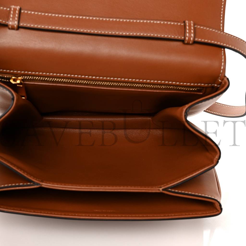 CELINE SMOOTH CALFSKIN MEDIUM TABOU TAN (23*18*4cm) CELINE SMOOTH CALFSKIN MEDIUM TABOU TAN (23*18*4cm)