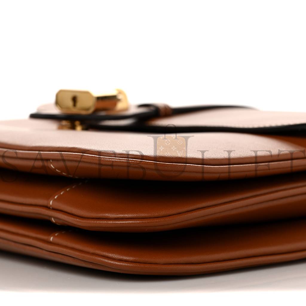 CELINE SMOOTH CALFSKIN MEDIUM TABOU TAN (23*18*4cm) CELINE SMOOTH CALFSKIN MEDIUM TABOU TAN (23*18*4cm)