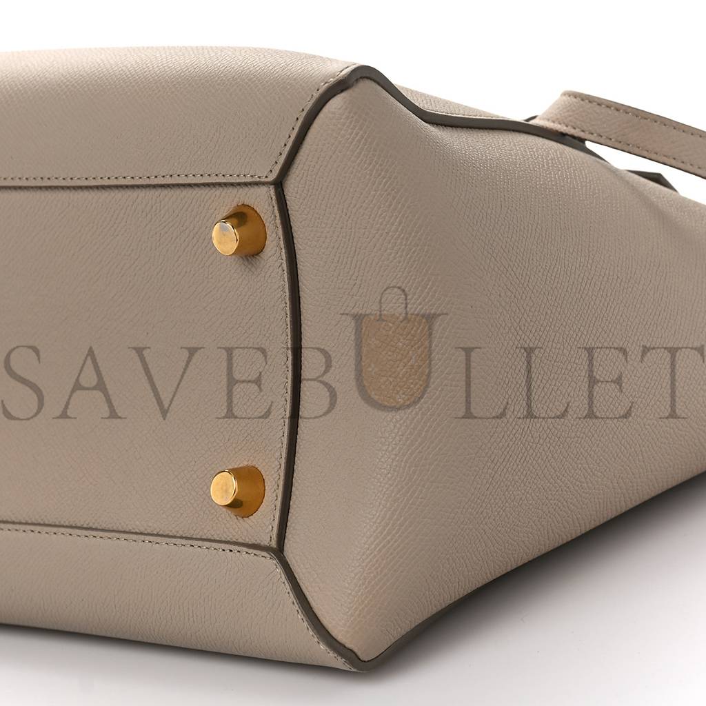 CELINE GRAINED CALFSKIN MINI BELT BAG LIGHT TAUPE (27*23*17cm) CELINE GRAINED CALFSKIN MINI BELT BAG LIGHT TAUPE (27*23*17cm)