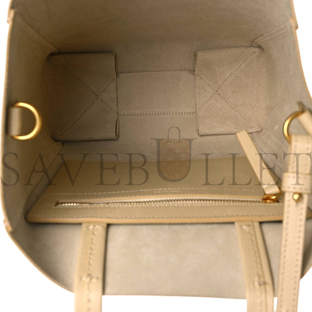 CELINE GRAINED CALFSKIN SMALL VERTICAL CABAS SAND (29*23*10cm) CELINE GRAINED CALFSKIN SMALL VERTICAL CABAS SAND (29*23*10cm)