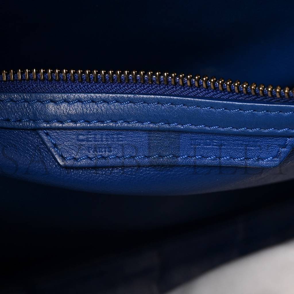 CELINE SMOOTH CALFSKIN MINI LUGGAGE ROYAL BLUE (48*31*30cm) CELINE SMOOTH CALFSKIN MINI LUGGAGE ROYAL BLUE (48*31*30cm)