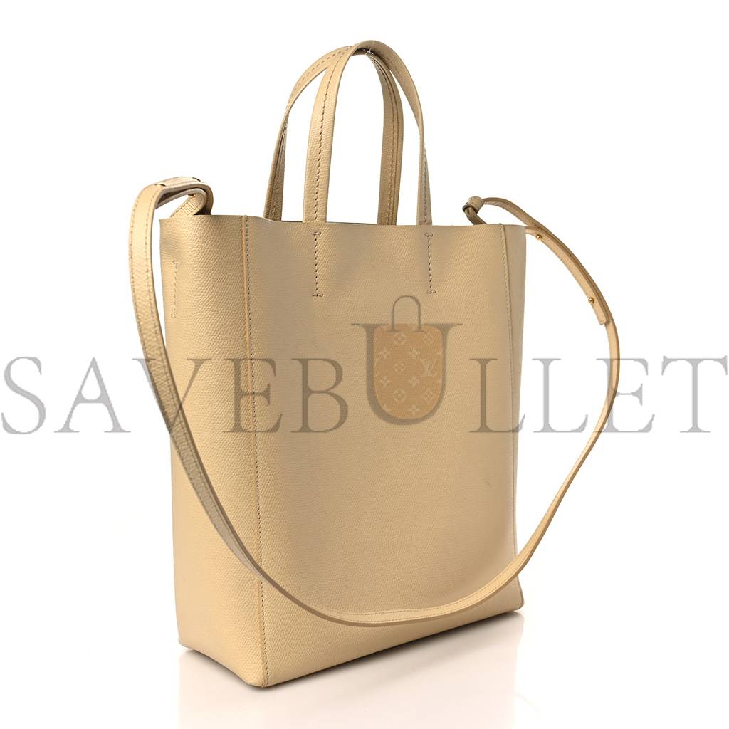 CELINE GRAINED CALFSKIN SMALL VERTICAL CABAS SAND (29*23*10cm) CELINE GRAINED CALFSKIN SMALL VERTICAL CABAS SAND (29*23*10cm)