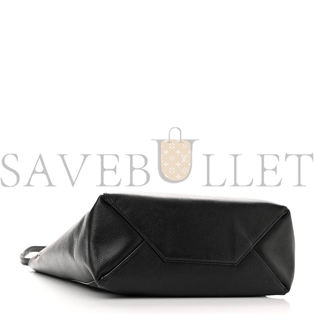 CELINE GRAINED CALFSKIN SMALL VERTICAL CABAS BLACK (28*23*10cm) CELINE GRAINED CALFSKIN SMALL VERTICAL CABAS BLACK (28*23*10cm)