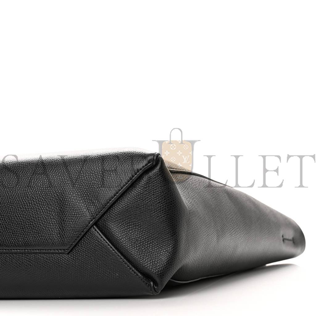 CELINE GRAINED CALFSKIN SMALL VERTICAL CABAS BLACK (28*23*10cm) CELINE GRAINED CALFSKIN SMALL VERTICAL CABAS BLACK (28*23*10cm)