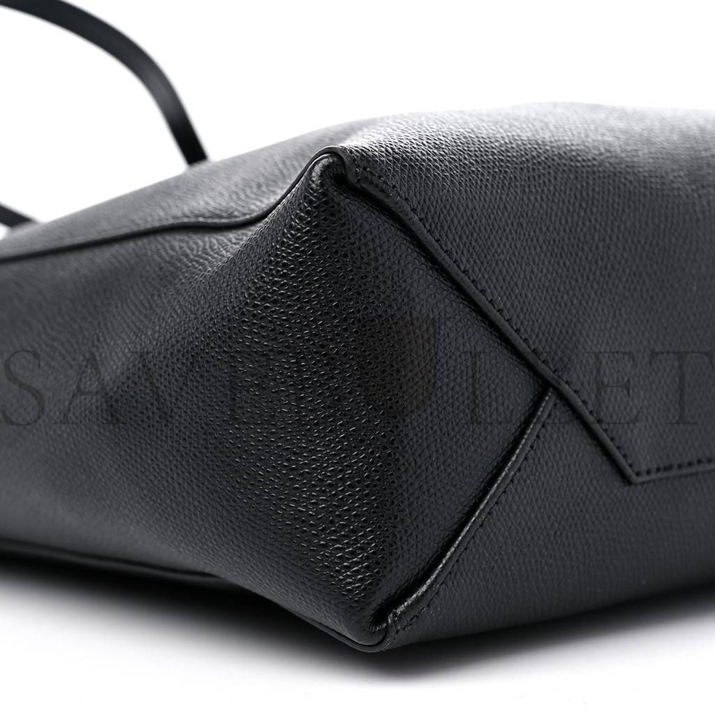 CELINE GRAINED CALFSKIN SMALL VERTICAL CABAS BLACK (28*23*10cm) CELINE GRAINED CALFSKIN SMALL VERTICAL CABAS BLACK (28*23*10cm)