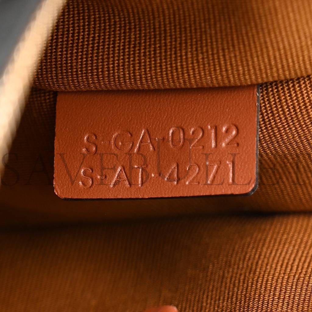 CELINE CANVAS CALFSKIN AVA TRIOMPHE SHOULDER BAG TAN (25*19*7cm) CELINE CANVAS CALFSKIN AVA TRIOMPHE SHOULDER BAG TAN (25*19*7cm)
