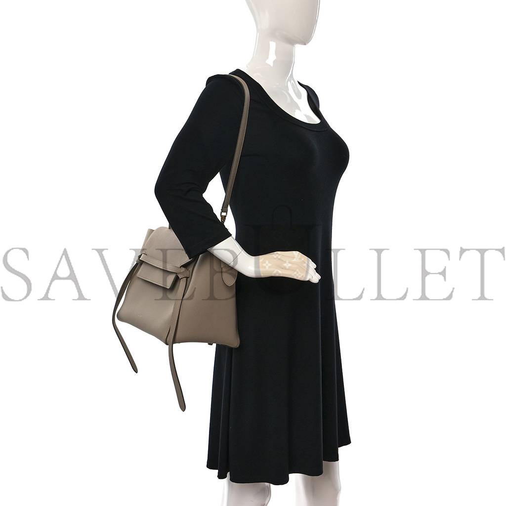 CELINE GRAINED CALFSKIN MINI BELT BAG DUNE (30*22*17cm) CELINE GRAINED CALFSKIN MINI BELT BAG DUNE (30*22*17cm)