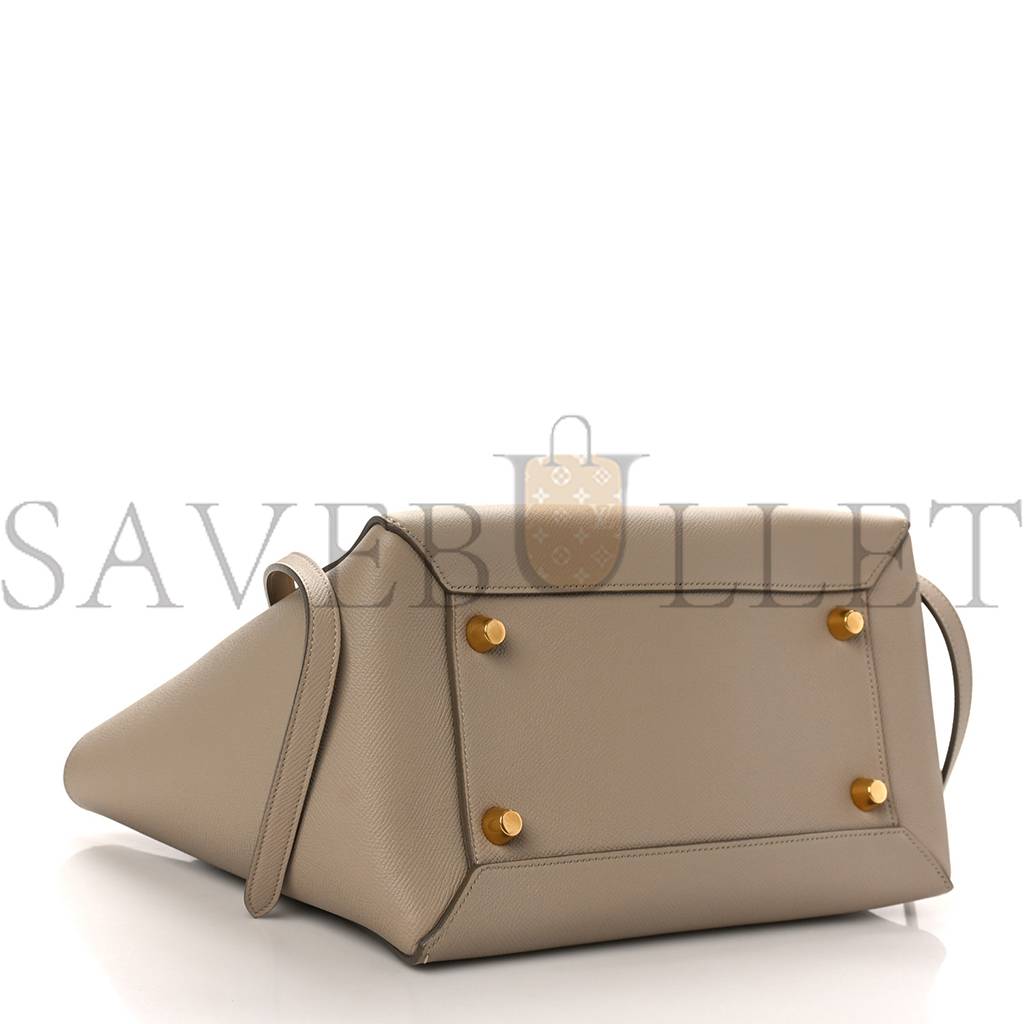 CELINE GRAINED CALFSKIN MINI BELT BAG DUNE (30*22*17cm) CELINE GRAINED CALFSKIN MINI BELT BAG DUNE (30*22*17cm)