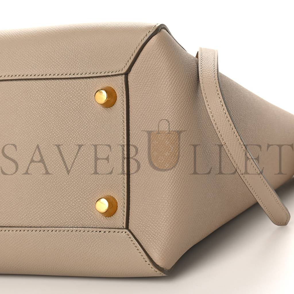 CELINE GRAINED CALFSKIN MINI BELT BAG DUNE (30*22*17cm) CELINE GRAINED CALFSKIN MINI BELT BAG DUNE (30*22*17cm)