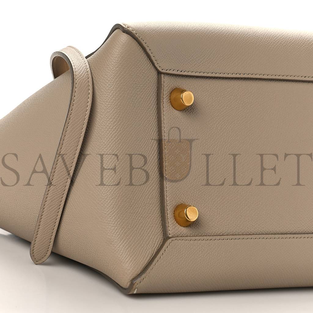 CELINE GRAINED CALFSKIN MINI BELT BAG DUNE (30*22*17cm) CELINE GRAINED CALFSKIN MINI BELT BAG DUNE (30*22*17cm)